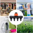 thumbnail image 1 of Outdoor Garden Four Way Water Diverter with Four Way Diverter Connector, 1 of 7