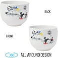 thumbnail image 3 of Disney Mickey and Minnie Ceramic Ramen Noodle Rice Bowl with Chopsticks, 20 Ounces, 3 of 10
