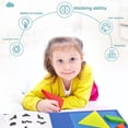 thumbnail image 4 of Magnetic Wooden Tangram Block Puzzle Game For Kids Activities, 4 of 8