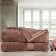 thumbnail image 4 of Aerosoft Premium Combed Cotton 710 GSM 2 Piece Oversized Bath Sheets, 4 of 5