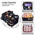 thumbnail image 3 of American Flag Double Layered Insulated Lunch Bag with Two Compartments and Large Capacity - 7.1x11.4x16.1 Inches Hand-Carry Refrigerated Meal Bag, 3 of 6