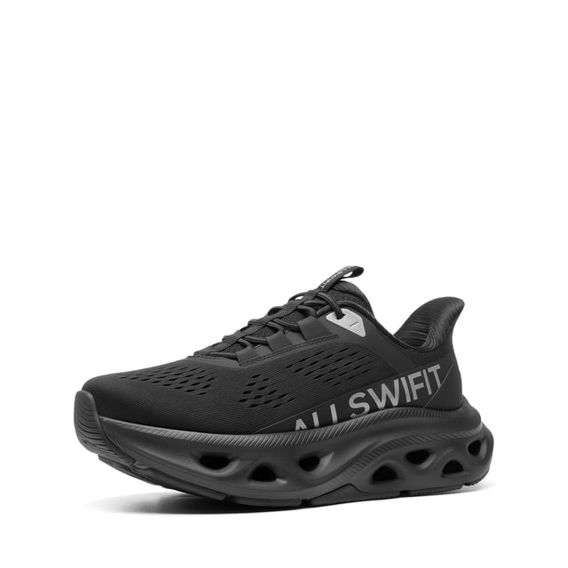 Zapatillas Deportivas Slip On para Mujer ALLSWIFIT Negras Talla 6
