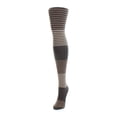 thumbnail image 2 of MeMoi Gradient Stripes Sweater Tights - Womens - Female, Small/Medium, Blue Coral, 2 of 7