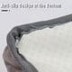 thumbnail image 5 of Funda de sofá ergonómica para mascotas, fácil de lavar, 70 x 45 x 10 cm, color gris, impermeable, para sofá de mascotas, 5 of 5