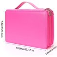 thumbnail image 2 of GHSDFBB Deluxe PU Leather Pencil Case with Zipper Closure, Rose Red, 200 Count, 2 of 6