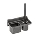 thumbnail image 2 of RKSTN toilet brush Wall-mounted Toilet Brush With Base Two Storage Holes Household No Dead Angle Toilet Brush Toilet Cleaning Brush Set, 2 of 6