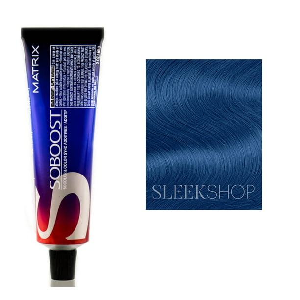 Matrix Soboost SoColor & Color Sync, Hair Color, Additives - Option : Blue  