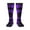 2 Black-1, variant on Purple Buffalo Plaid Thigh High Socks Extra Long Stretchy Sock Women Over Knee High Opaque Stocking Daily Wear