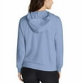 thumbnail image 2 of Eddie Bauer Ladies' Size X-Large Full Zip Hoodie, Blue, 2 of 5