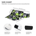 thumbnail image 3 of Gaeub Football Printed Sport Sun Visor Hats ,Adjustable Empty Top Sunscreen Visor Cap for Women and Men, 3 of 7