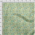 thumbnail image 4 of oneOone Cotton Poplin Light Green Fabric Watercolor Craft Projects Decor Fabric Printed By The Yard 42 Inch Wide, 4 of 4