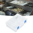 thumbnail image 1 of Organizador De Piezas Pequeñas, Caja De Almacenamiento Divisoria Desmontable, 7 Rejillas Transparentes Para Tornillos, 1 of 7