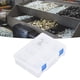 thumbnail image 1 of Organizador De Piezas Pequeñas, Caja De Almacenamiento Divisoria Desmontable, 7 Rejillas Transparentes Para Tornillos, 1 of 7
