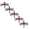 Red-5Pcs, variant on 5Pcs Realistic Artificial Dragonfly Fishing Lure, Durable Bait with Hook for Bass Trout, Double Skirted Wings Fly Bait for Freshwater, Ponds, Coastal Angling 2.95 Inch Red