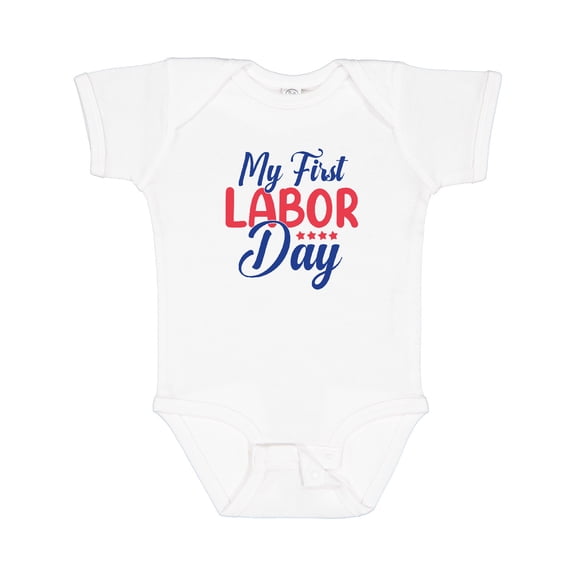 Inktastic My First Labor Day Boys or Girls Baby Bodysuit