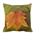 thumbnail image 1 of BSDHOME Yellow Nature Maple Green Branches Pillowcase Cover 20x20 inch, 1 of 1