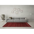 thumbnail image 3 of Ahgly Company Indoor Rectangle Abstract Red Contemporary Area Rugs, 5' x 7', 3 of 4
