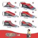 thumbnail image 2 of Mini patinetas de dedo profesionales, juego de rampas para patinetas de dedo, 2 of 5