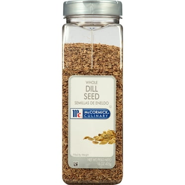 McCormick CULINARY Kosher Whole Dill Seed, 15 oz Bottle