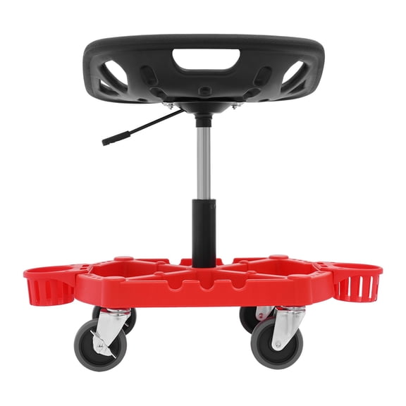 330LBS Rolling Seat Creeper Garage Stool Shop Mechanics Car Work Seat Adjustable