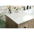 thumbnail image 4 of 48 inch single bathroom vanity in natural oak, 4 of 8