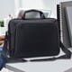 thumbnail image 1 of Bolso para portátil, bolso de mano para ordenador, maletín ergonómico ajustable para hombro, maletín de transporte para hombres y mujeres que trabajan 17 pulgadas 45 cm x 34 cm, 1 of 10