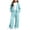 Light Blue, variant on BXJX Girls Outfit Sets Size 10-12, Spring Fall Long Sleeve Zip up Hoodies and Sweatpants 2 Piece Sets