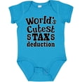 thumbnail image 3 of Inktastic Baby Worlds Cutest Tax Deduction Boys or Girls Baby Bodysuit, 3 of 5
