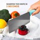thumbnail image 2 of Knife Sharpeners, Mini Knife Sharpener With Suction Base, Pocket Knife Sharpeners, 2 of 5