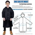 thumbnail image 2 of Manteau de Pluie pour Enfants, Lot de 2 Ponchos de Pluie pour Enfants - Imperméables Réutilisables pour Garçons et Filles, Équipement de Pluie Extérieur, 2 of 7