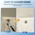 thumbnail image 4 of AVOXEZOR Electric Spin Scrubber, Cordless 2-Speed Cleaning Brush with Adjustable Extension Handle, 7 Replaceable Brush Heads, Black, New, 4 of 8