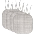 thumbnail image 1 of Cojín para silla Sweet Home Collection, espuma viscoelástica, 40 x 40 cm, paquete de 4 unidades, 1 of 4
