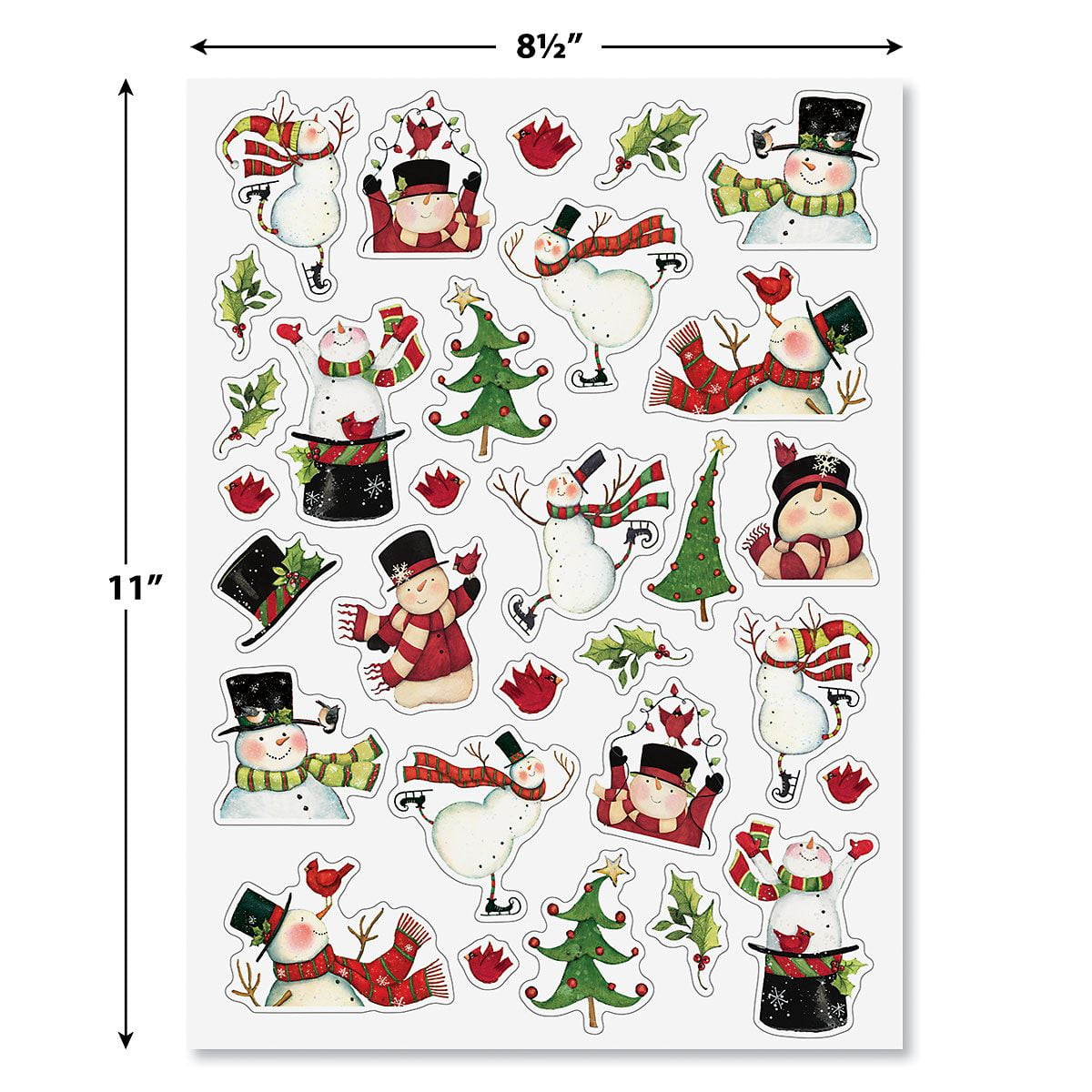 Christmas Sticker Sheet – El's Cards