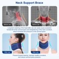 thumbnail image 4 of Collar ortopédico Cozyhealth, cuello cervical suave para el dolor de cuello, talla S, 4 of 7