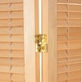 thumbnail image 5 of Oriental Furniture 6 ft. Tall Adjustable Shutter Room Divider Natural - 4 Panel, 5 of 6