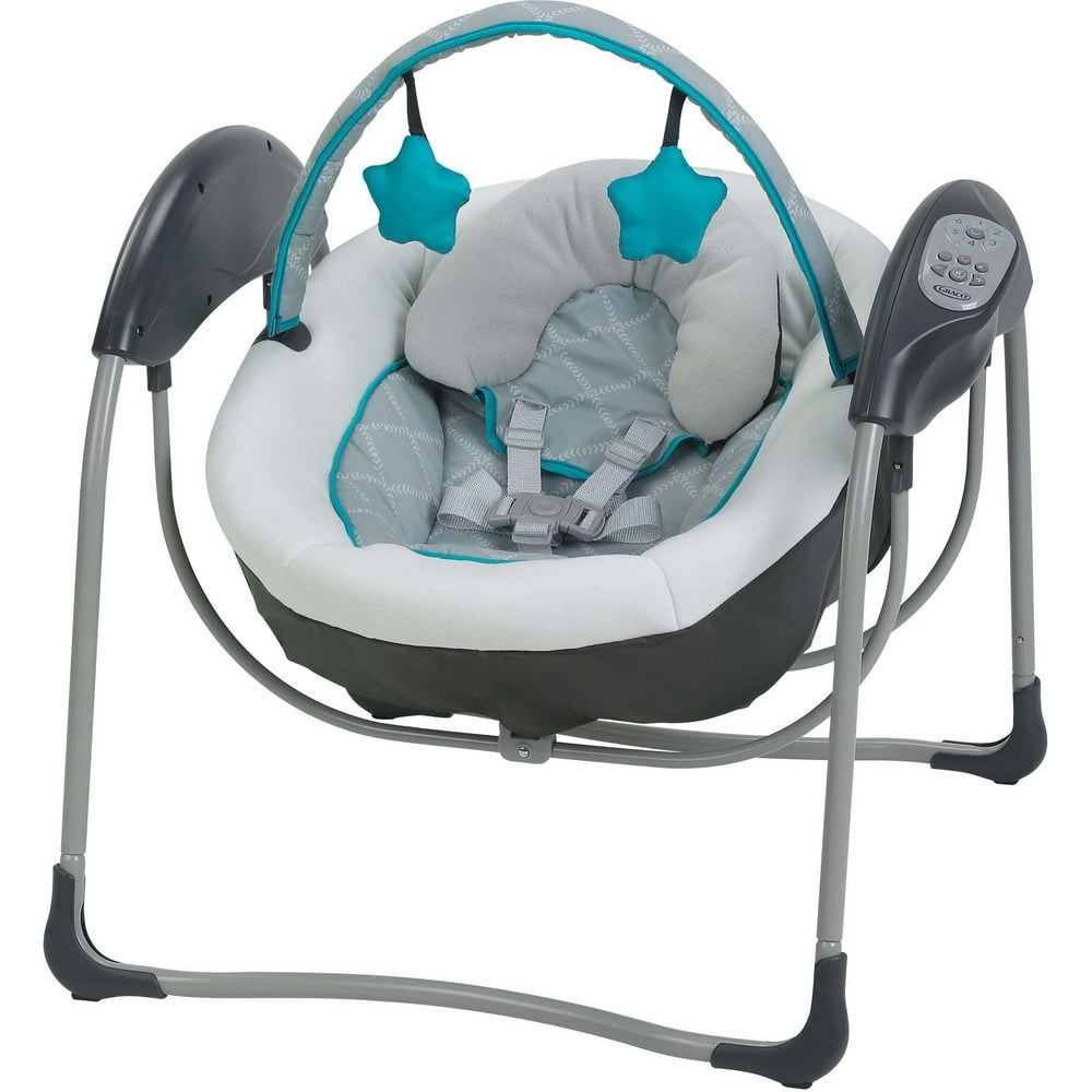 Graco Glider Lite Baby Swing, Finch