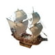 thumbnail image 5 of DIY Hobby Ship Assembly Model Boat Kits Watercraft Collections Decoración de escritorio 1:100 Scale Paper Sailboat Ship Kits para hombres Mujeres, 5 of 9