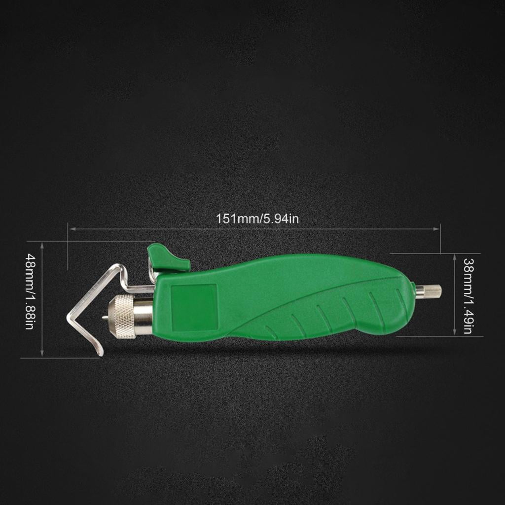 CEORPER Wire Stripper Adjustable Cable Stripper Rotating Peeling Pliers Wire Stripper Suitable for Cable Stripping Hand Tool