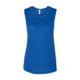 thumbnail image 2 of BELLA + CANVAS Women's Flowy Scoop Muscle Tank, 2 of 3