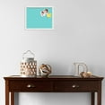 thumbnail image 3 of PinPix ArtToFrames 13x10 Custom Cork Bulletin Board    Poster Board Has a Fabric Style Canvas Finish, Framed in Satin White Frame (PinPix-234), 3 of 5