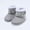 Gray, variant on URMAGIC 0-18M Newborn Baby Cute Boots Winter Infant Soft Sole Anti-Slip Shoes Toddler Solid Button Snow Warm Boots