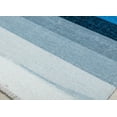 thumbnail image 6 of Elizabeth Sutton MI15A Flying Colors Stripe Mordern Multicolor Area Rug, 2'7" x 4', 6 of 6