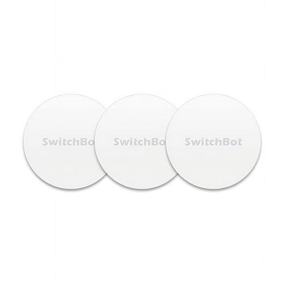 SwitchBot Tag | 3PCS NFC Tag Stickers, NTAG216 30mm 888 Bytes Tags Work Great with SwitchBot Devices, Compatible with iOS & Android and All Other NFC Enabled Devices