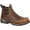 BROWN, variant on Georgia Boot Eagle One Waterproof Chelsea Work Boot