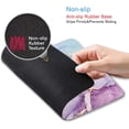 thumbnail image 3 of SHILIU-Pink Blue Marble Mouse Pad, Purple Alcohol Ink Pattern Gaming Mouse Pad, Modern Fluid Art Mousepad Design, Non-Slip Rubber Base Computer Mice Pad for School Home Office, 9.5 x 7.9 Inch, 3 of 4