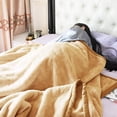 thumbnail image 2 of Kasentex Solid Polyester/Rayon Throw, 60" X 50", Beige, 2 of 7