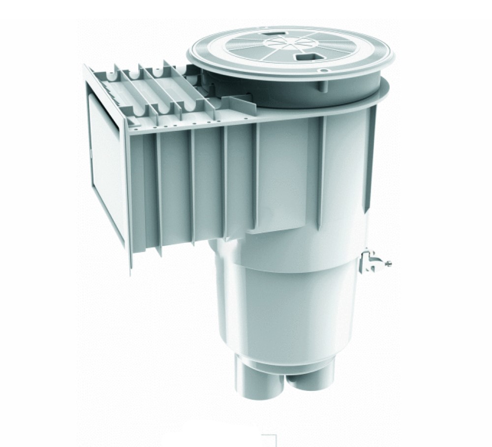 AquaStar SKR15101 Water Stop Face Flow Star Water Bonded Skimmer