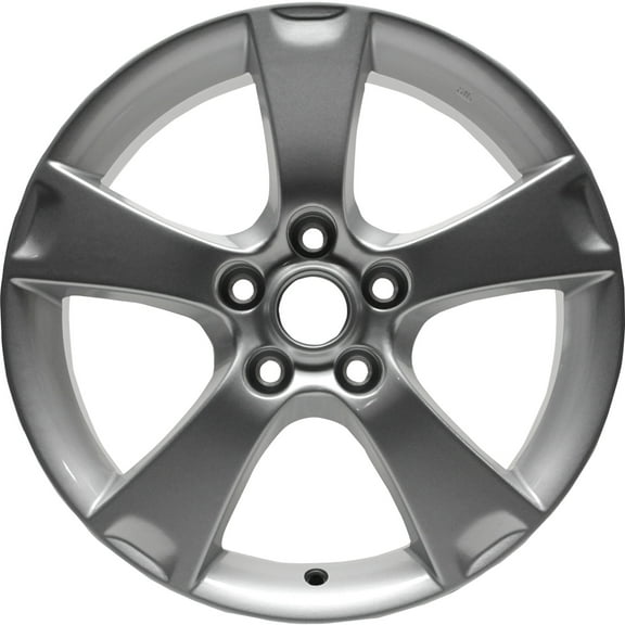 Remanufactured Painted Silver Aluminum Wheel 17 x 6.5 9965196570 fits 2004-2006 Mazda 3