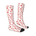 thumbnail image 3 of Balery Pink Hearts1 Fun Novelty Socks Men'S Women'S Crew Socks Funny Crazy Novelty Socks Quirky And Cool Socks, 3 of 9