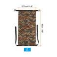 thumbnail image 2 of Uxcell Compression Stuff Sack, S Size Waterproof Sleeping Bag Storage Sack for Backpacking, Camo, 2 of 6